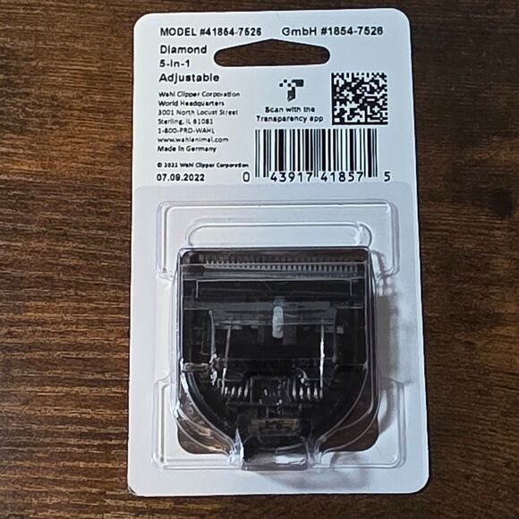Wahl 5 in 1 Diamond Adjustable Blade #9, #10, #15, #30, #40 horse clipping - Picture 2 of 3